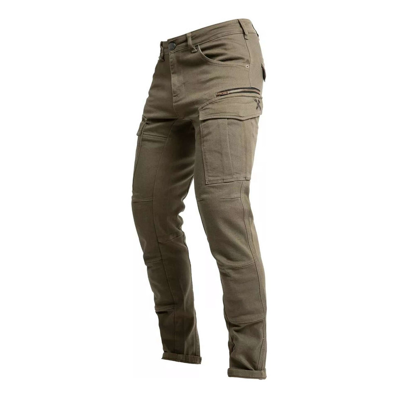 Pantalon moto John Doe Defender mono olive – L34