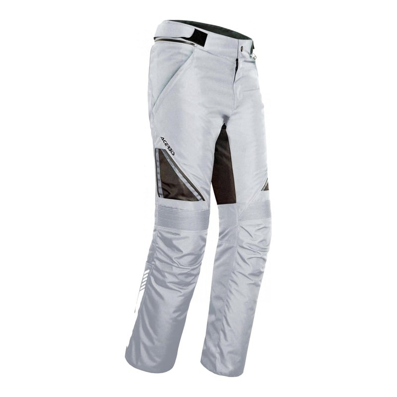 Pantalon textile Acerbis X-Tour gris clair- S