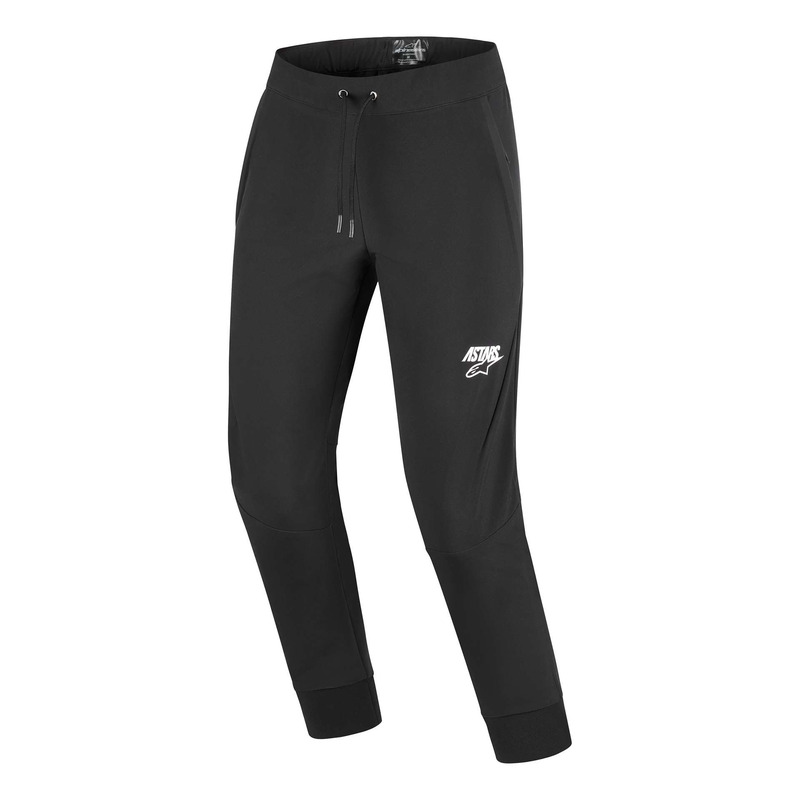 Pantalon textile Alpinestars Aeroshell black/white