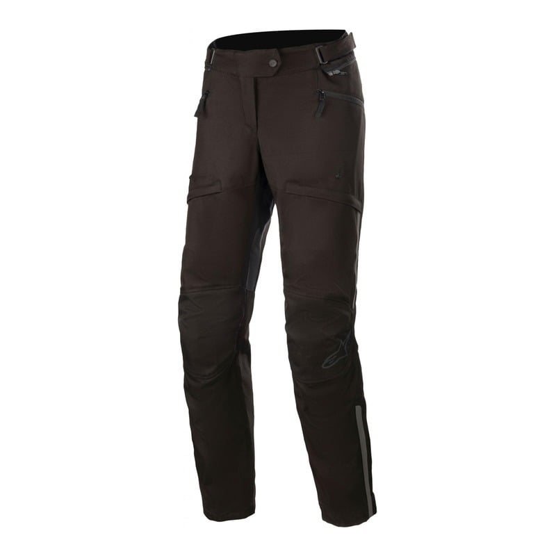 Pantalon textile Alpinestars AST-1 V2 waterproof Stella noir/noir
