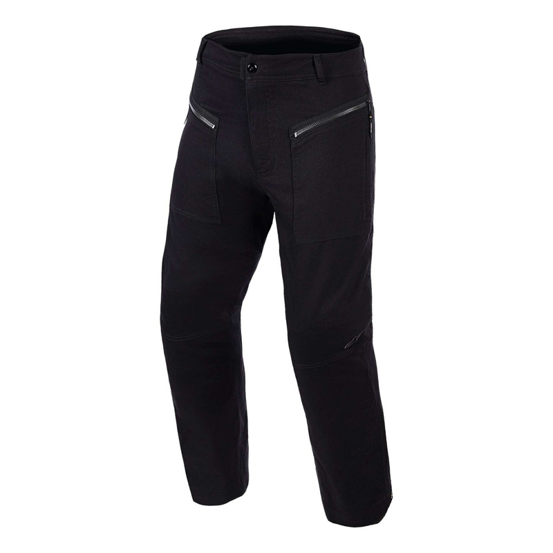 Pantalon textile Alpinestars Canvas Flex-AST black – Short