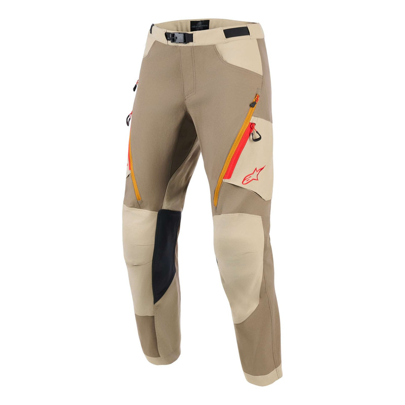 Pantalon textile Alpinestars Maxdura Dual walnut aluminum