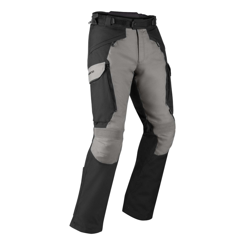 Pantalon textile Bering Brisbane GTX noir/gris- S