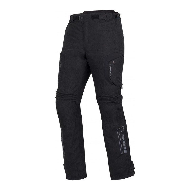 Pantalon textile Bering Caracas noir/fluo- S
