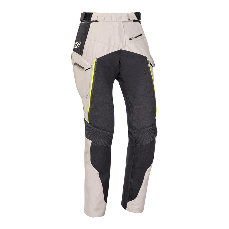 Pantalon textile femme Ixon Eddas grege/kaki/noir- XS