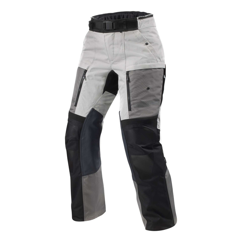 Pantalon textile femme Rev’It Sand 5 H2O Lady silver/black – Long