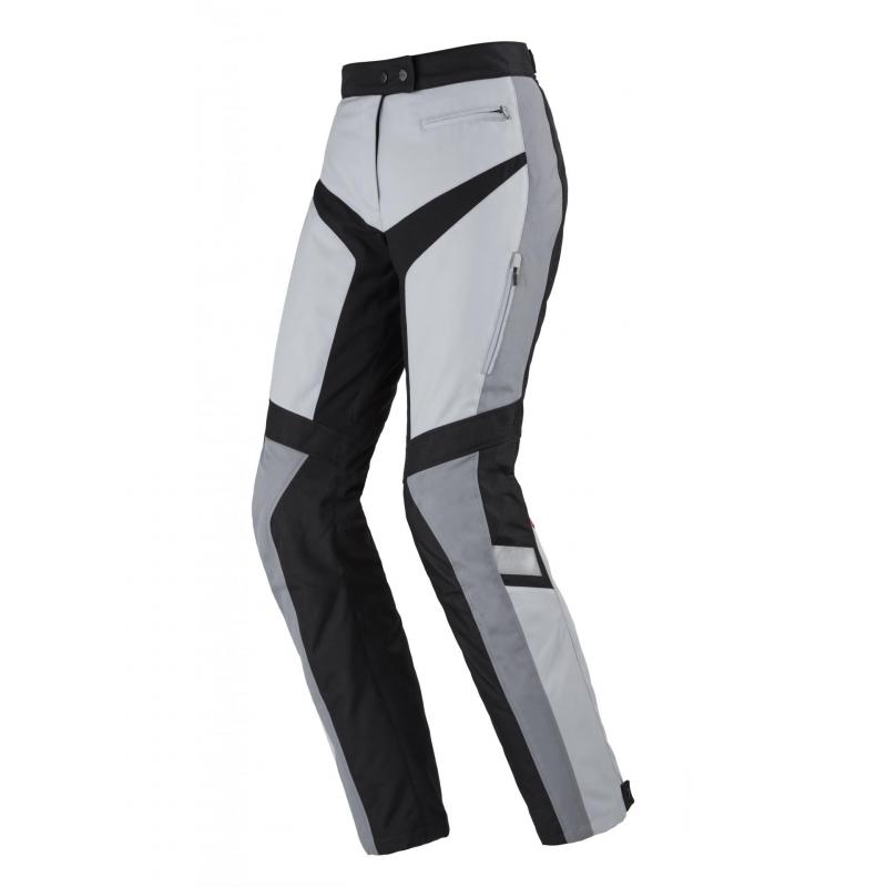 Pantalon textile femme Spidi TRAVELER 2 LADY noir/gris- XS