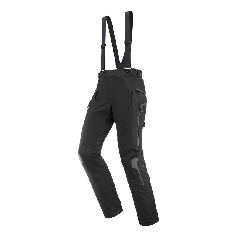 Pantalon textile Ixon Odin black – Jambes courtes