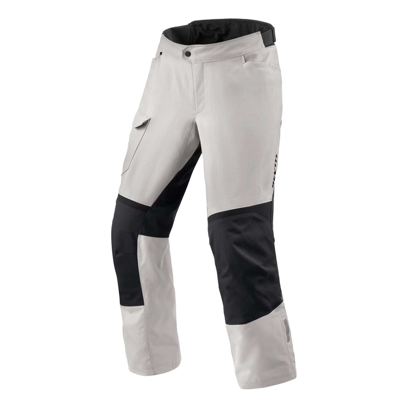 Pantalon textile Rev’It Convergent H2O silver/black – Long