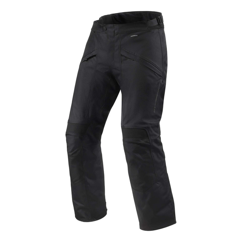 Pantalon textile Rev’It Factor 5 H2O black – Short