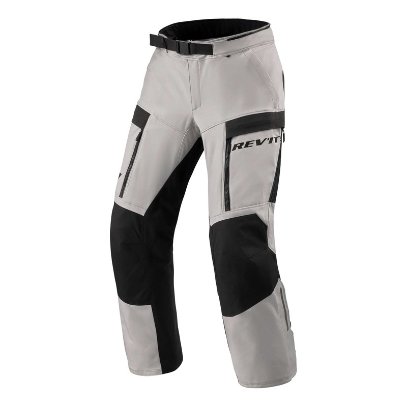 Pantalon textile Revâ  It Offtrack 3 H2O silver/black â   Court- 2XL