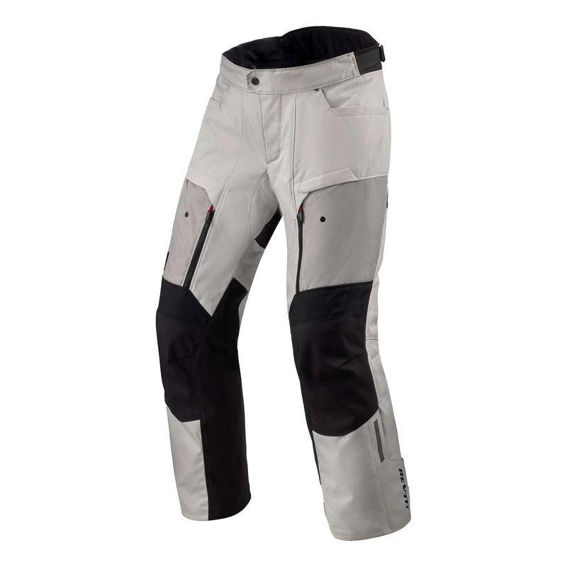 Pantalon textile Rev’It Outback 5 H2O silver/black – Standard