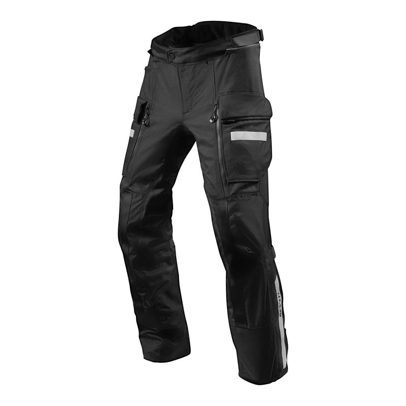 Pantalon textile Rev'it Sand 4 H2O (court) noir