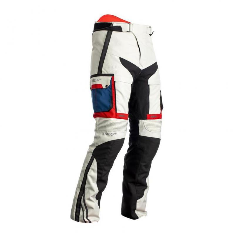Pantalon textile RST Adventure-X Ice/bleu/rouge- S