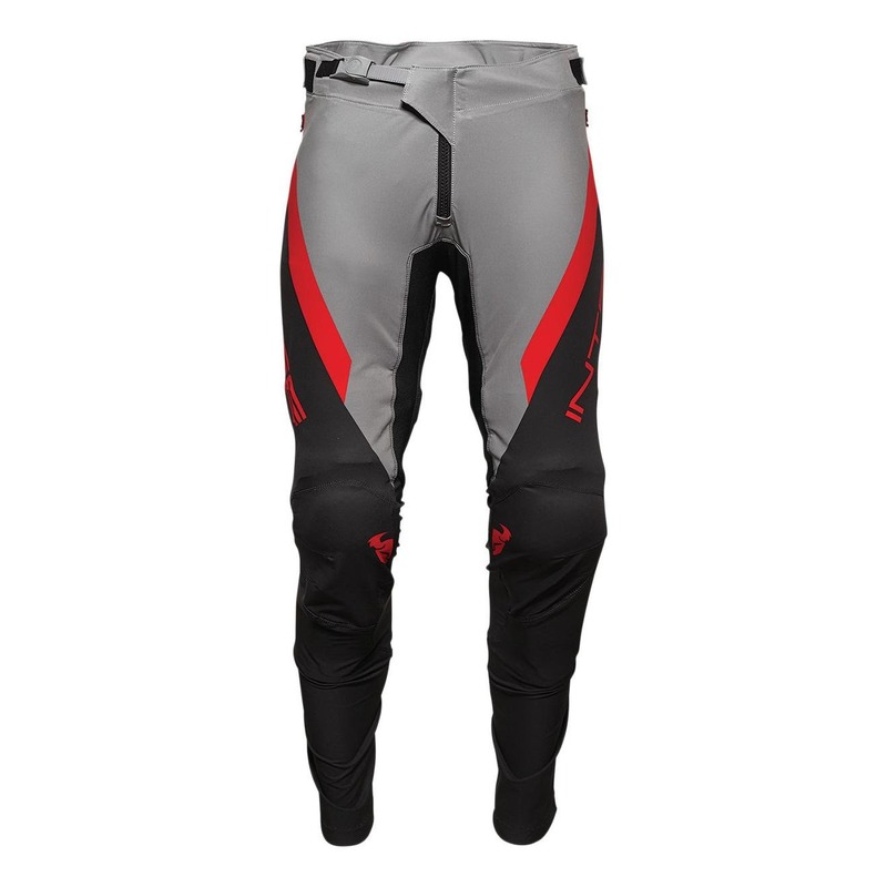 Pantalon vélo Thor Intense noir/gris/rouge- 28