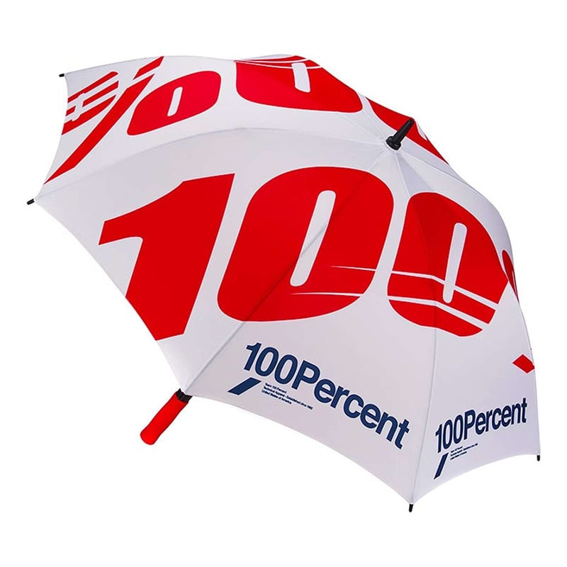 Parapluie 100 % Strike blanc/rouge