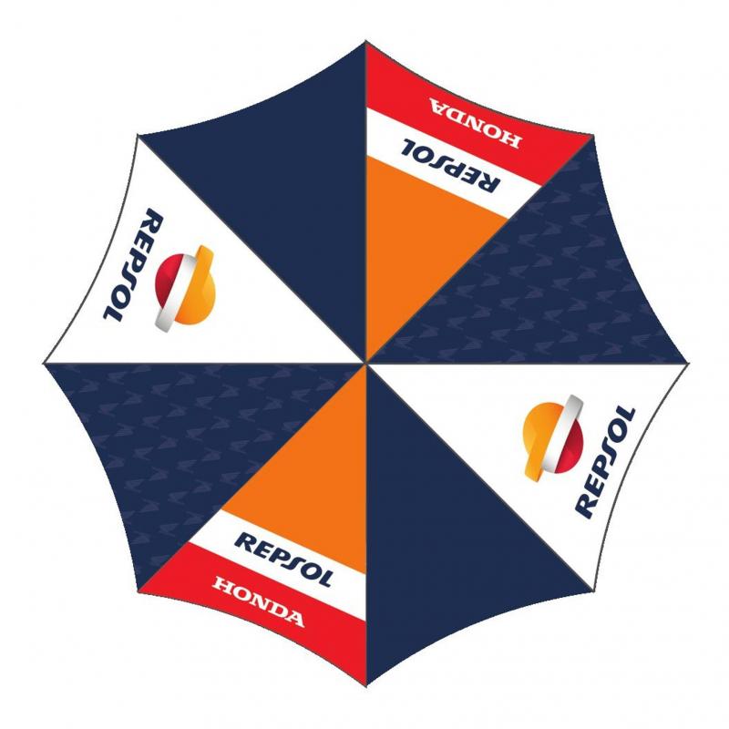 Parapluie Repsol navy/orange/rouge