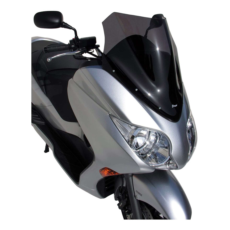Pare-brise Ermax Aéromax 43 cm Honda Forza 250 08-11 noir foncé opaq