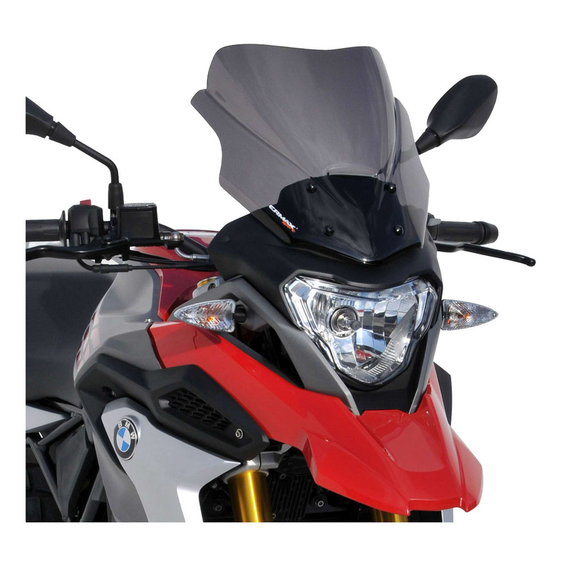 Pare-brise Ermax Haute protection 34 cm BMW G 310 GS 18-25 noir clair
