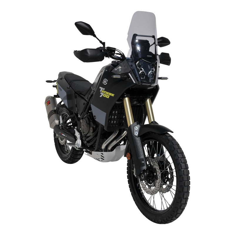 Pare-brise Ermax Haute protection 35 cm Yamaha TÃ©nÃ©rÃ© 700 19-24 gri