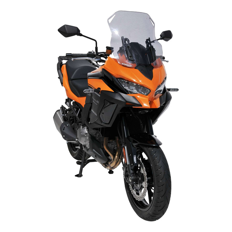Pare-brise Ermax haute protection 45 cm Kawasaki Versys 1000 19-24 gri
