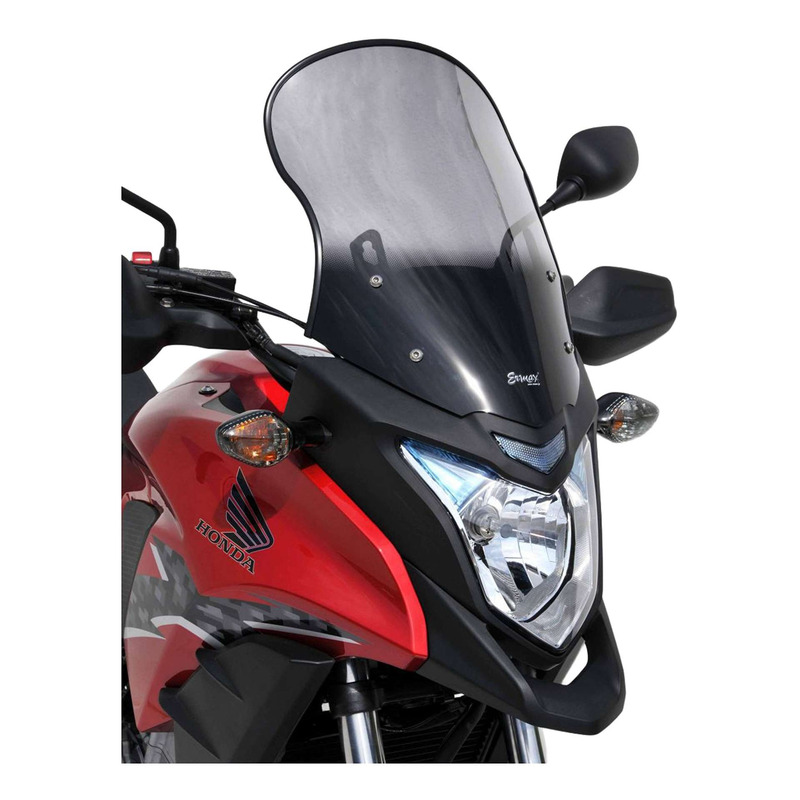 Pare-brise Ermax haute protection 46 cm Honda CB 500 X 13-15 noir clai