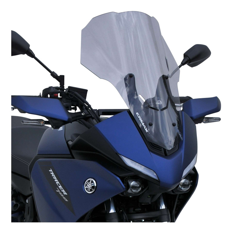 Pare-brise Ermax haute protection 49 cm Yamaha Tracer 7 20-25 noir sat