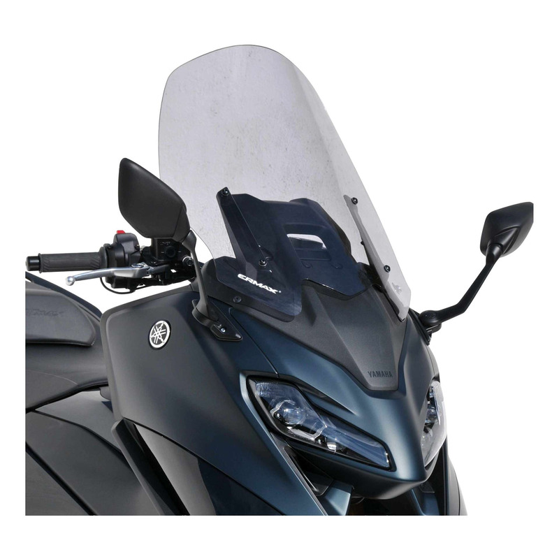 Pare-brise Ermax haute protection 58,5 cm Yamaha T-Max 560 22-26 gris satin opaque