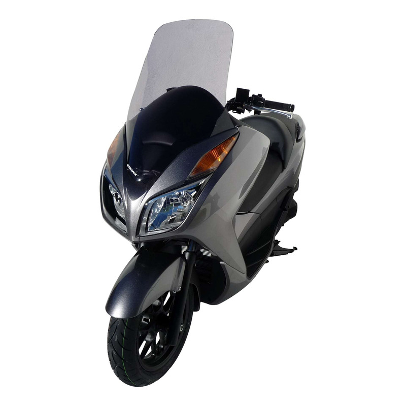 Pare-brise Ermax Haute protection 66 cm Honda Forza 300 13-17 gris