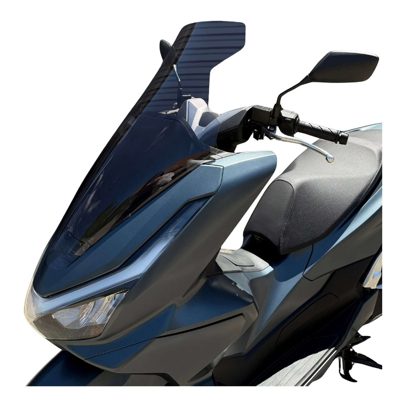 Pare-brise Ermax Haute protection 69,5 cm Honda PCX 125 2025 noir clai