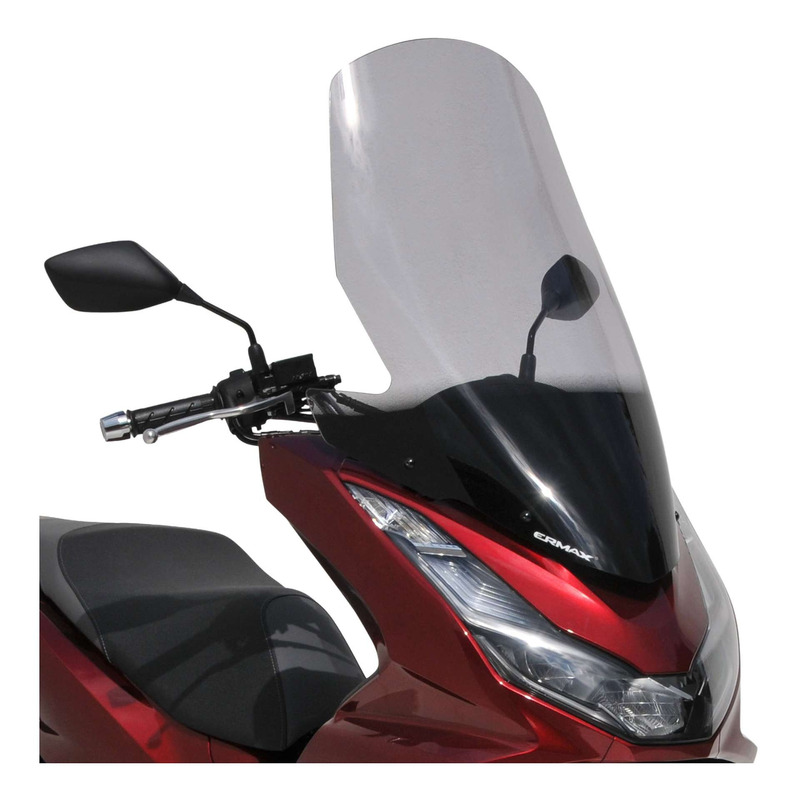 Pare-brise Ermax Haute protection 76 cm Honda PCX 125 21-24 clair