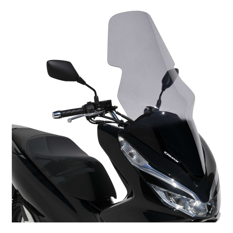 Pare-brise Ermax Haute protection 85 cm Honda PCX 125 18-20 ABS gris