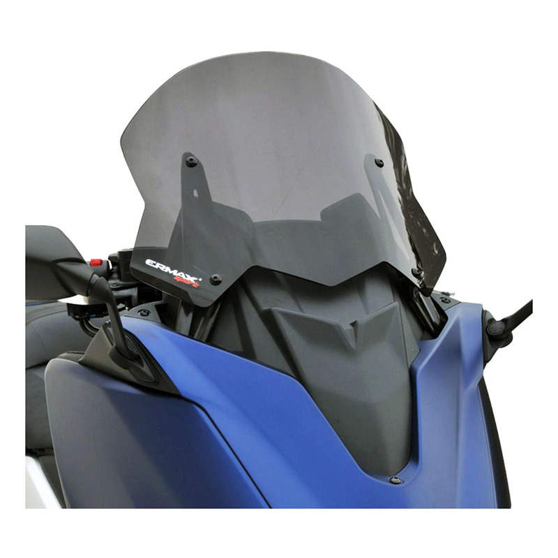 Pare-brise Ermax Sport 36 cm Yamaha T-Max 530 SX/DX 17-19 noir foncé