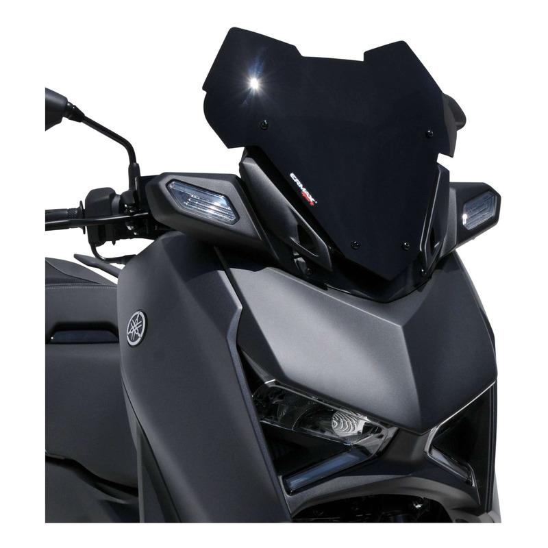 Pare-brise Ermax Sport 41 cm Yamaha X-Max 300 23-25 noir satin opaque