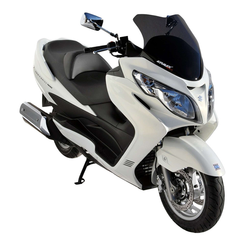 Pare-brise Ermax Sport 47 cm Suzuki Burgman 400i 06-16 clair
