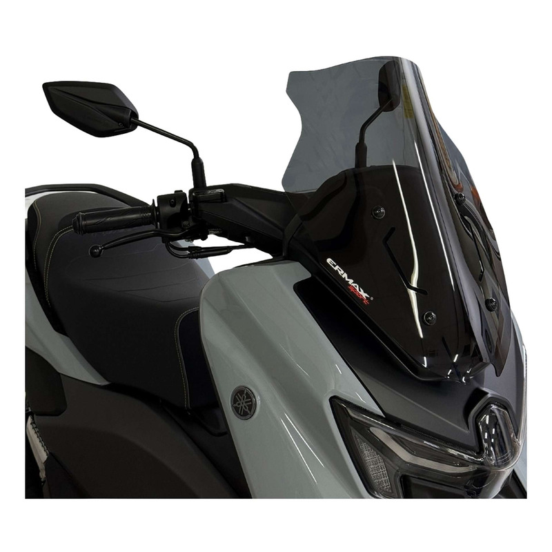 Pare-brise Ermax Sport 48 cm Yamaha N-Max 125 2025 gris satin opaque