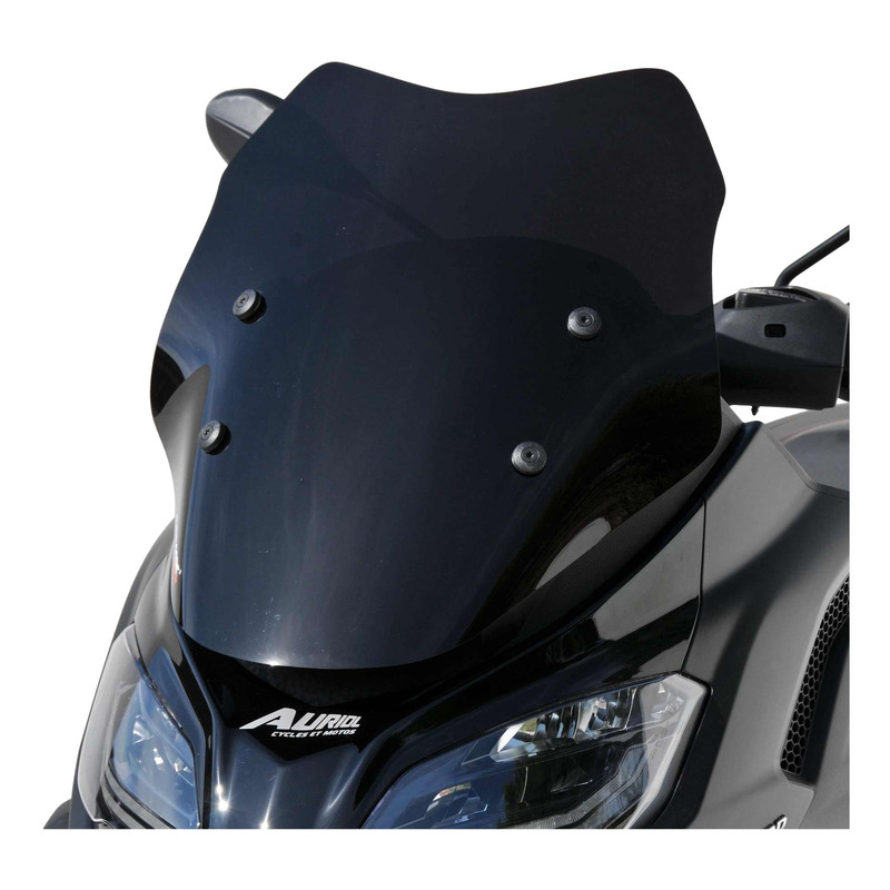 Pare-brise Ermax Sport 51 cm Piaggio MP3 530 Exclusive 22-25 gris satin opaque