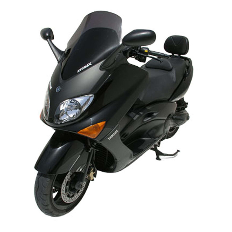 Pare-brise Ermax Sport 55 cm Yamaha T-Max 500 01-07 noir foncé opaque