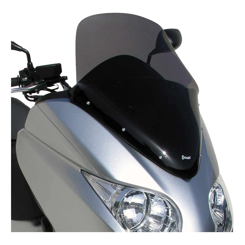 Pare-brise Ermax Sport 56 cm Honda Forza 250 08-11 noir foncé opaque