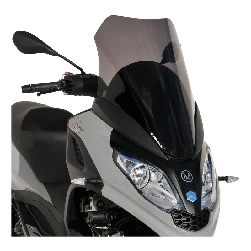 Pare-brise Ermax Sport Touring 60 cm Piaggio MP3 300 HPE 19-24 gris