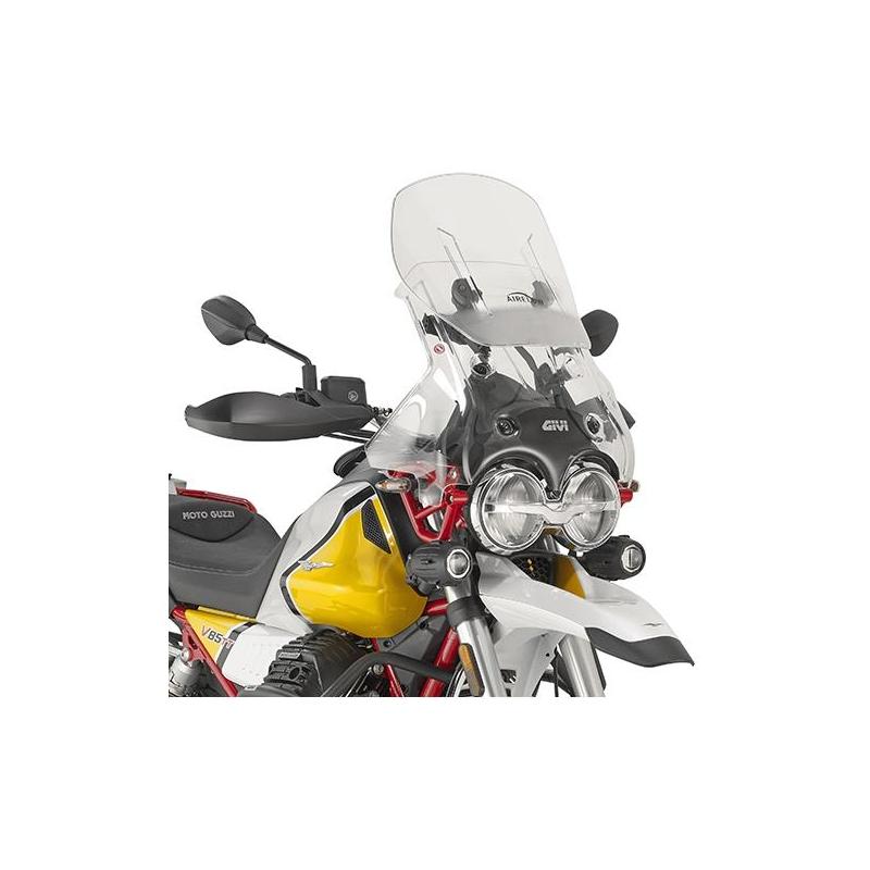 Pare-brise Givi Airflow Moto Guzzi V85TT 2019 incolore