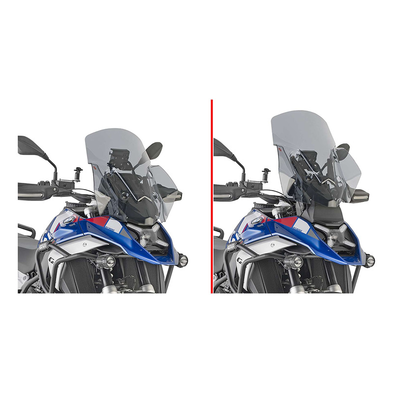 Pare-brise Givi BMW R 1300 GS 2024 sans radar fumÃ©