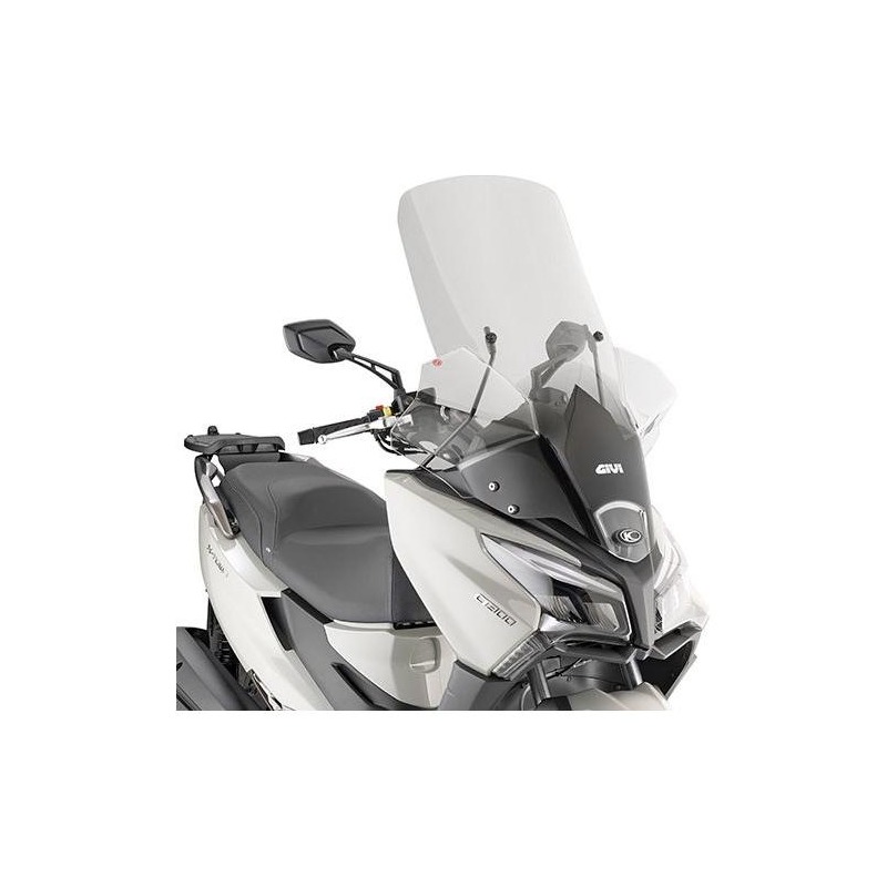 Pare-brise Givi Kymco 300 X-City 2020 clair