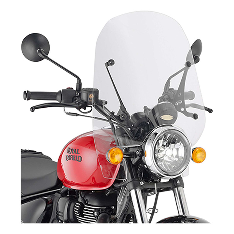Pare brise Givi Royal Enfield Meteor 350 22-24 transparent