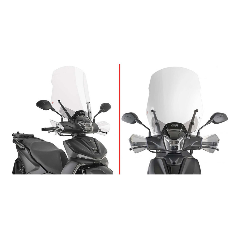 Pare-brise Givi Voge SR16 125/200 25-26 transparent