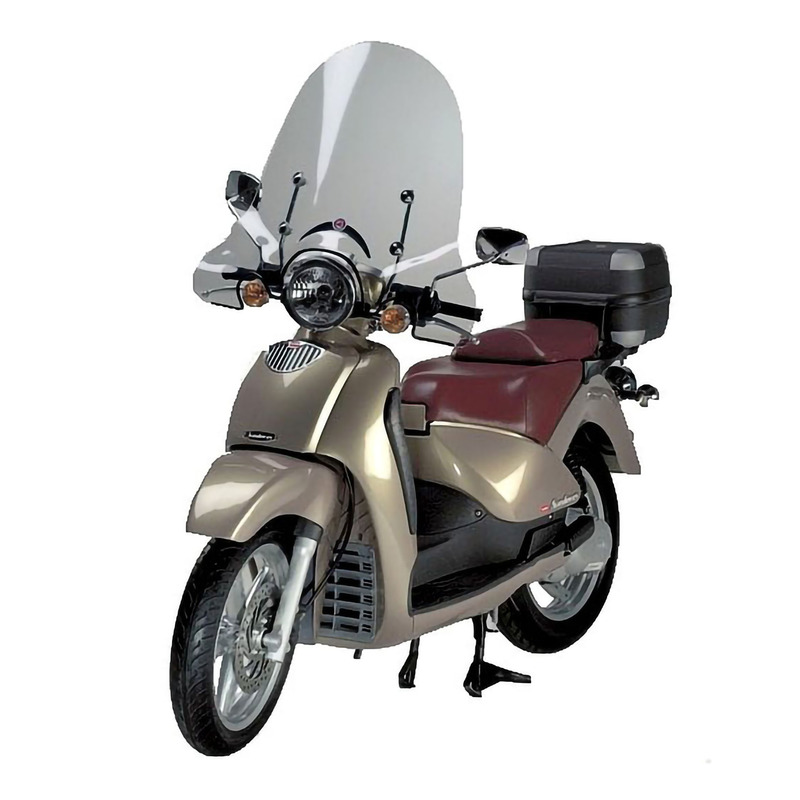 Pare-brise haut Fabbri Aprilia Scarabeo 125 99-07 transparent sans bor