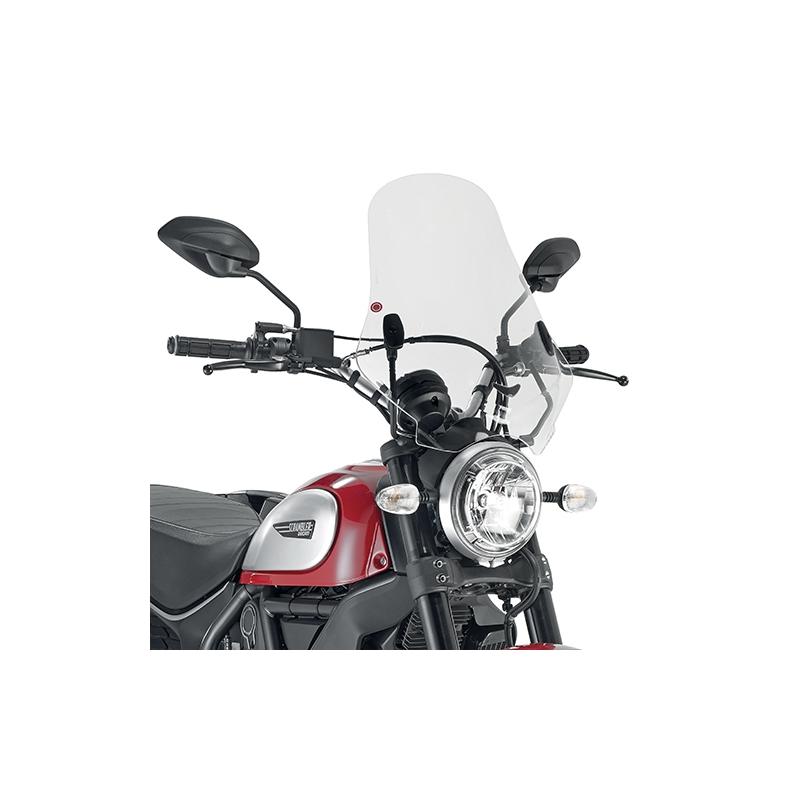 Pare-brise Kappa Ducati 800 Scrambler Icon 15-18 transparent