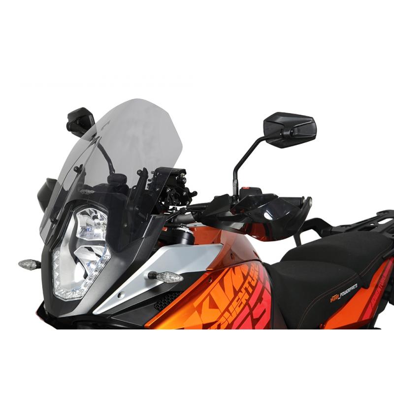 Pare-brise MRA Touring noir KTM 1050 Adventure 13-17