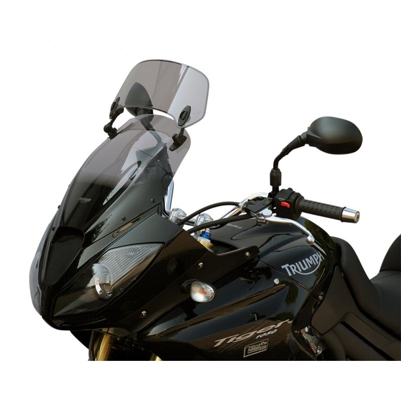 Pare-brise MRA X-Creen Touring fumée Triumph Tiger 1050 07-15