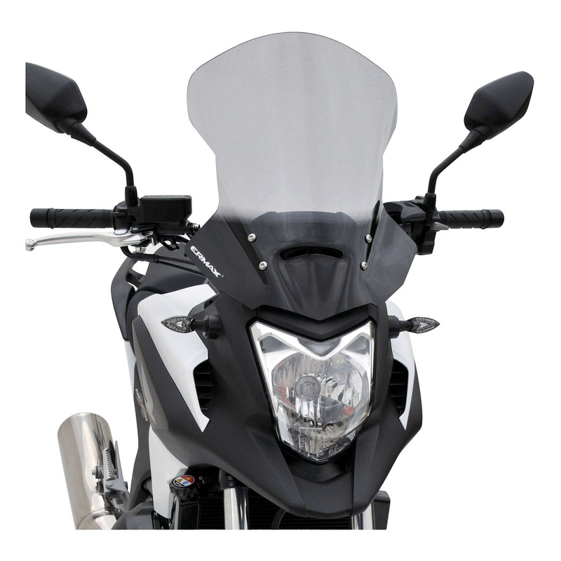 Pare-brise Touring Ermax 48 cm Honda NC 750 X 14-15 noir clair